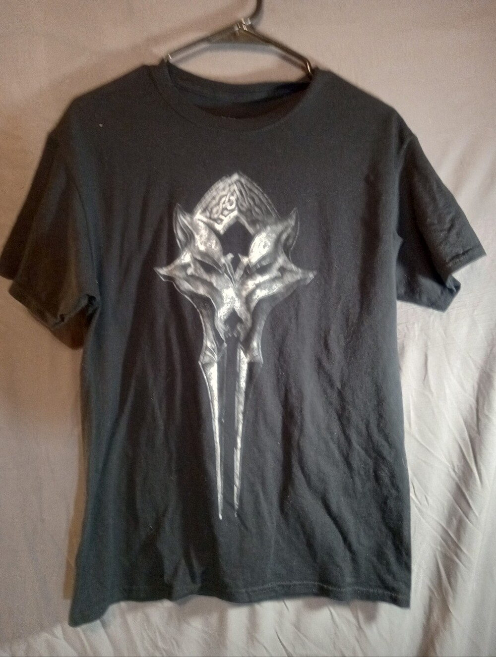 Men's The Elder Scrolls Black Graphic Short-Sleeve T-Shirt